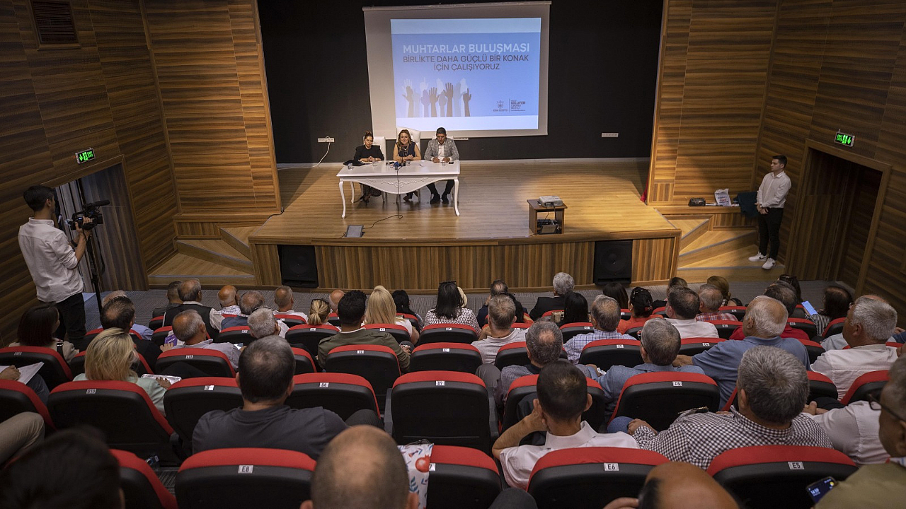 Başkan Mutlu muhtarlarla bir araya geldi