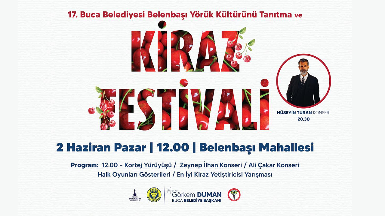 Buca’da Kiraz Festivali’ne geri sayım başladı