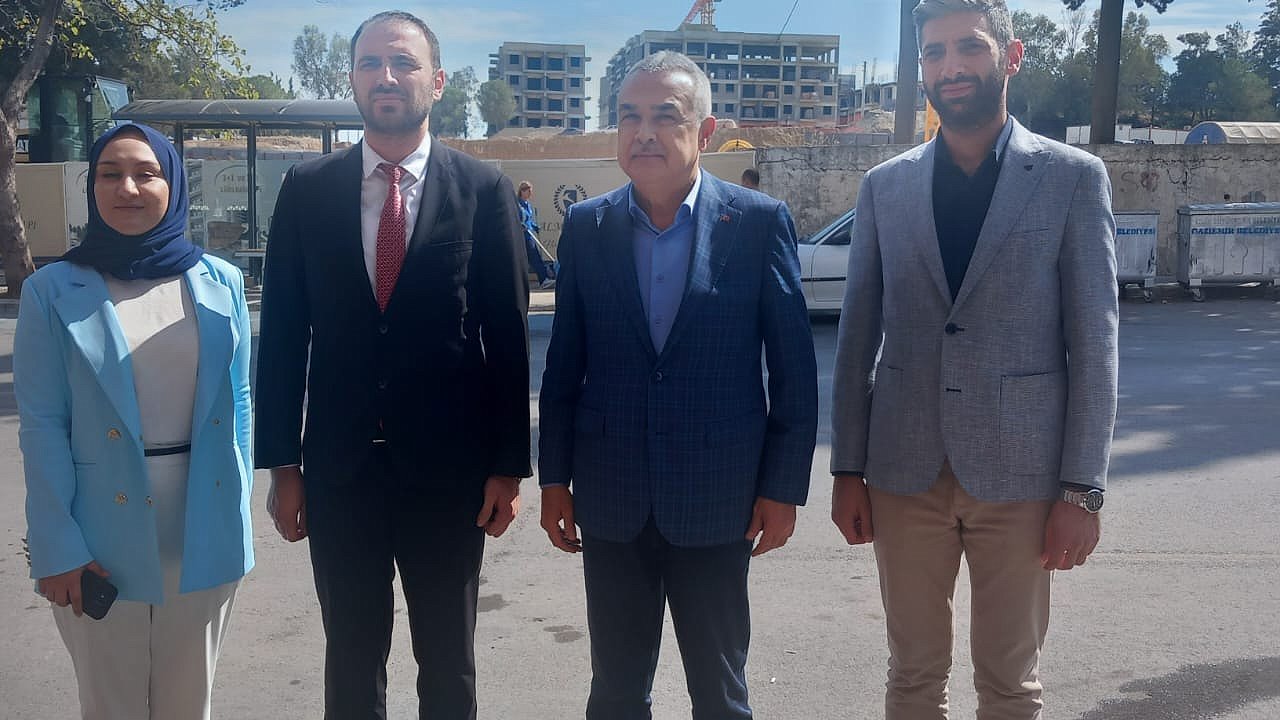 AK PARTİ AYDIN MİLLETVEKİLİ MUSTAFA SAVAŞ GAZİEMİR'de HALK İLE BULUŞTU.