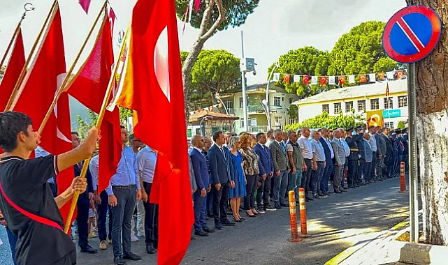 BAYINDIR’DA 30 AĞUSTOS ZAFER BAYRAMI TÖRENLERLE KUTLANDI