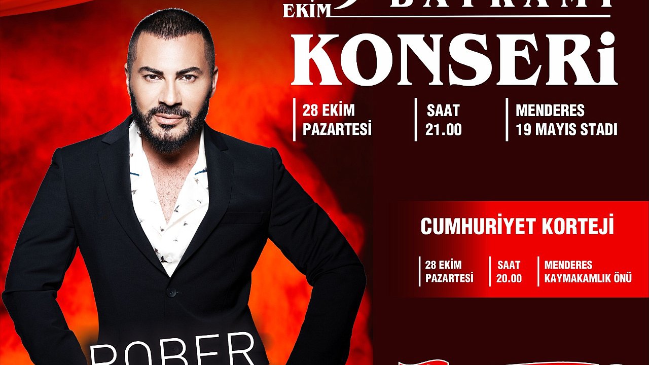 Menderes’te 29 Ekim Coşkusu Yaşanacak.