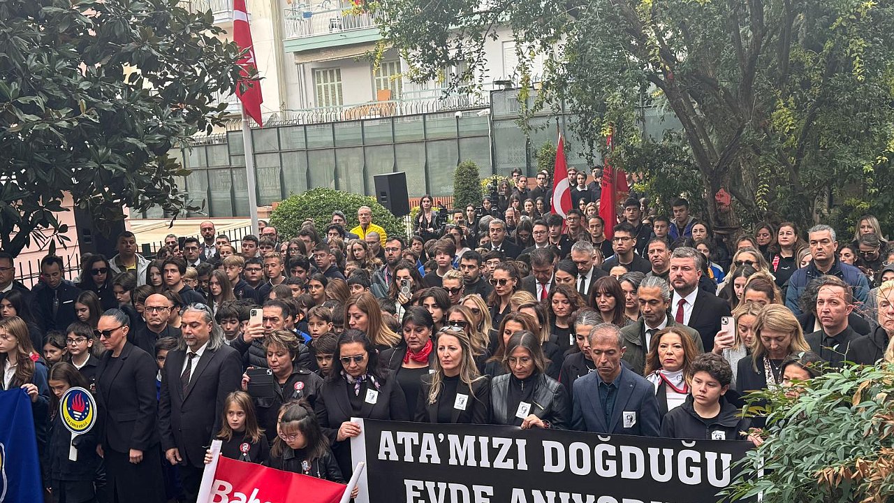 Buca Belediye Başkanı Görkem Duman, Selanik'teki duygu dolu törene katıldı