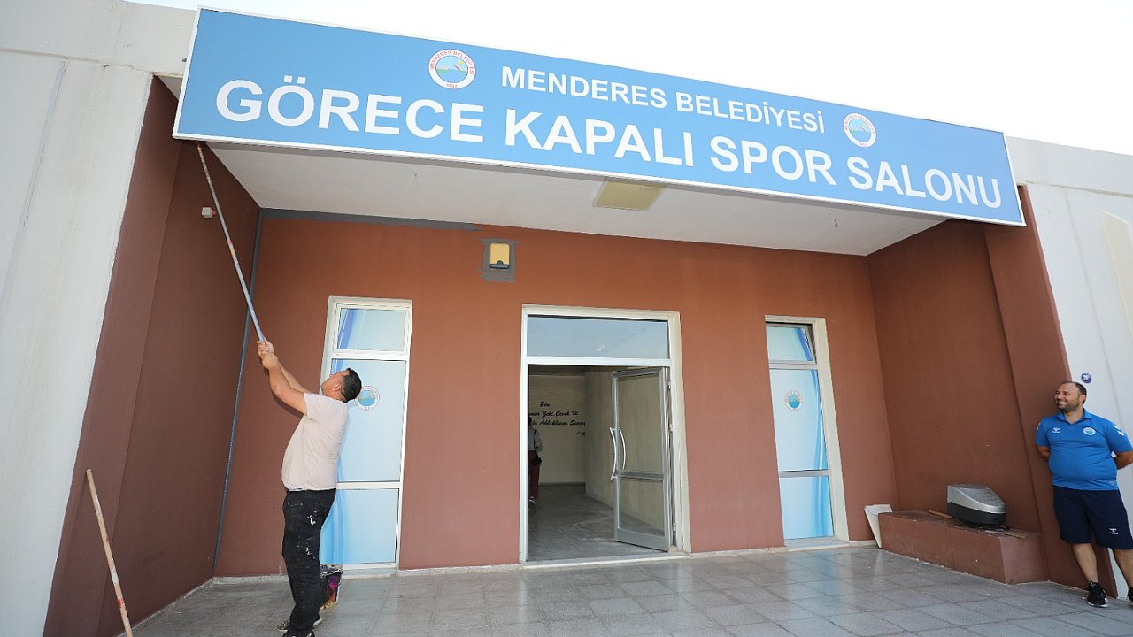 Görece Spor Salonu Yenilendi
