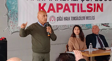 ÇİĞLİ HALK TEMSİLCİLERİNDEN BASIN AÇIKLAMASI 
