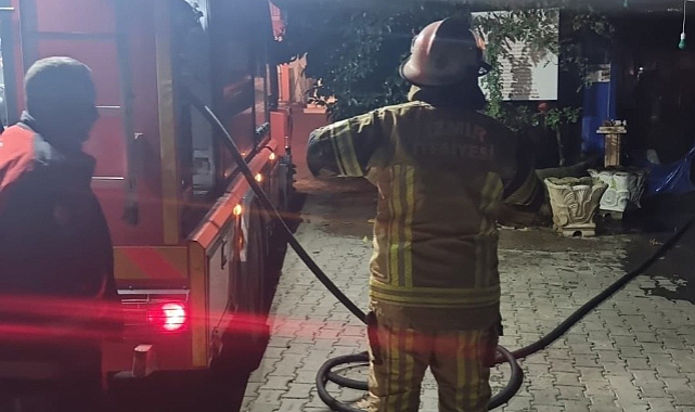 BAYINDIR ILICA KAPLICALARINDA YANGIN