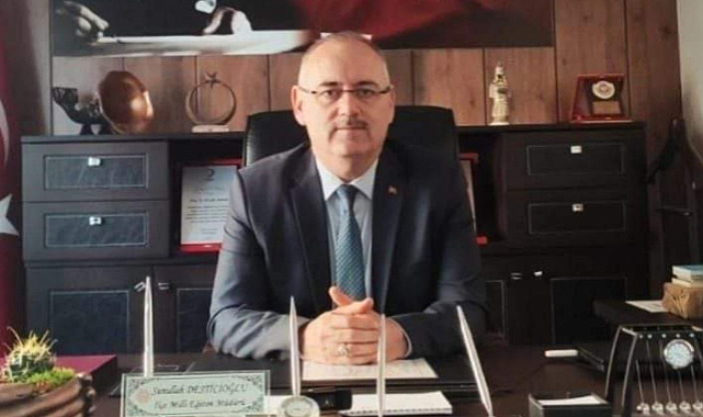 İLÇE MİLLİ EĞİTİM MÜDÜRÜ SUNULLAH DESTİCİOĞLU'NU YARIYIL TATİLİ MESAJI