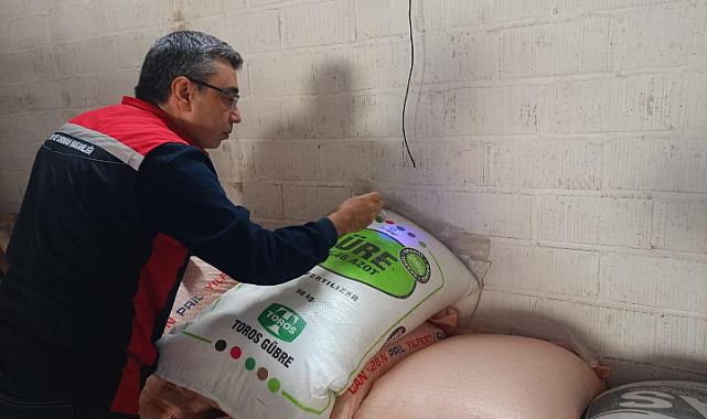 BAYINDIR’DA GÜBRE BAYİLERİ DENETLENDİ