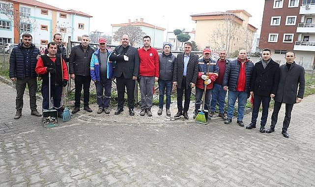 Menderes Belediye Başkanı Çiçek'ten İnceleme