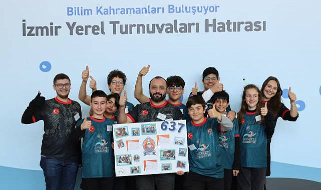 Robotik Kodlamada Ege Şampiyonu Bayraklı Rangers