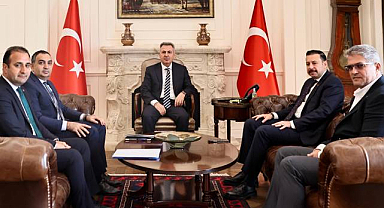 Torbalı Heyeti'nden İzmir Valisi Elban'a ziyaret
