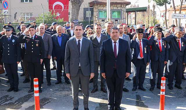 Çanakkale Zaferi Bayındır'da Törenle Anıldı