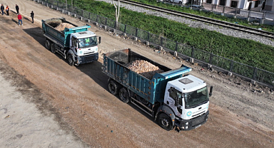 Cider Yolu'nda Asfalt Öncesi Çalışmalara Başladı