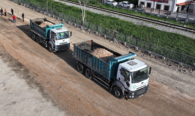 Cider Yolu'nda Asfalt Öncesi Çalışmalara Başladı