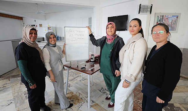Menderes Belediyesi'nden Bakımevi Etkinliği