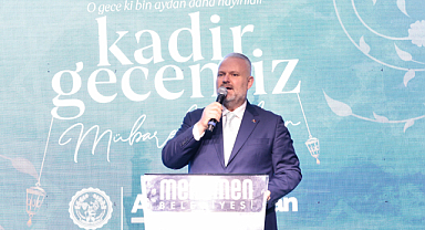 Menemen'de 10 bin kişilik Kadir Gecesi İftarı