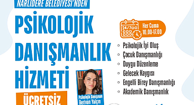 Narlıdere'de Ücretsiz Psikolojik Danışmanlık Hizmeti