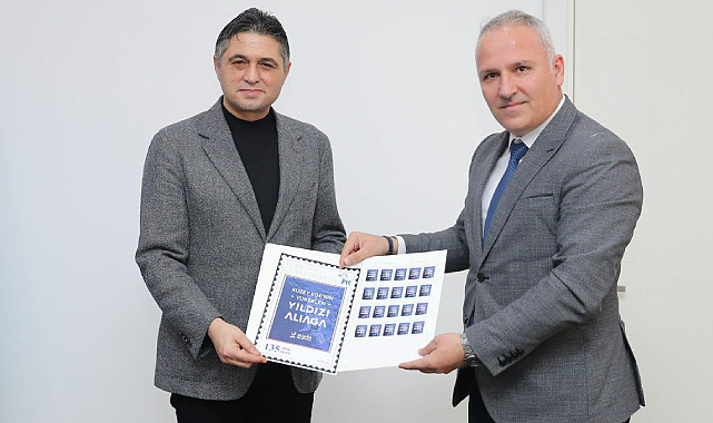 PTT'den Aliağa'ya Özel Posta Pulu Tasarımı