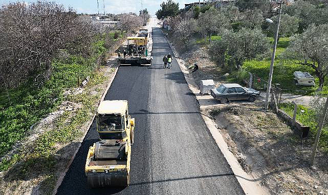 Urla'da Asfaltlama ve Parke Taş Döşeme