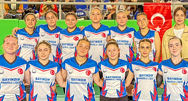 Bayındır'da Liseler Arası Voleybol Maçları Başladı
