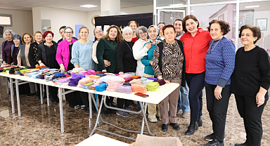 Bayraklı'dan Huzurevi Sakinlerine Battaniye