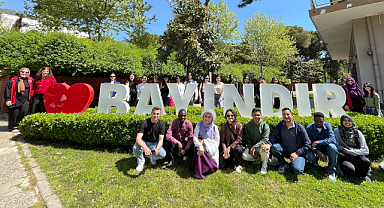 Farklı Ülkelerden Öğrenciler Bayındır'ı Gezdi