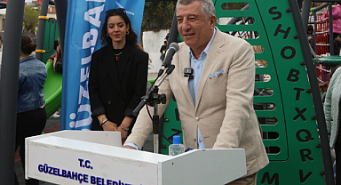 Güzelbahçe'de Oyun Parkı ve Sevgi Yolu Hizmete Açıldı