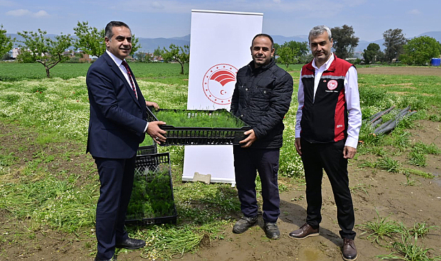 İzmir'de Üreticiye Kuşkonmaz Desteği