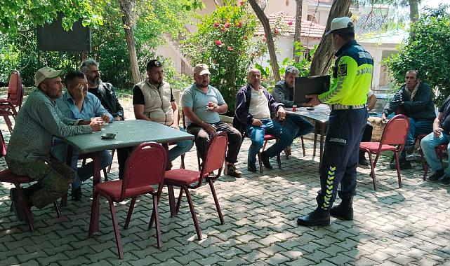Jandarma Ekiplerinden Buca'da Bilgilendirme