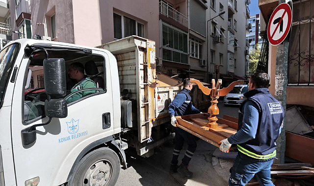 Konak'ta Mobilya Atıkları Ücretsiz Toplanıyor