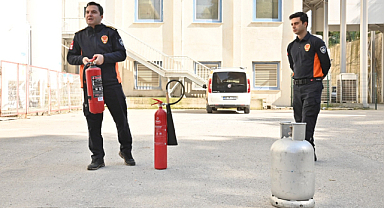 Manisa'da Üç Ayda 62 bin 451 Kişiye Yangın Eğitimi