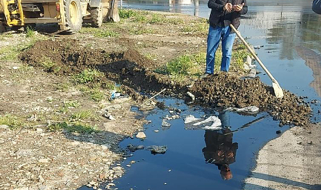 Manisa'da Yola Dökülen Atık İçin Yasal Süreç Başlatıldı