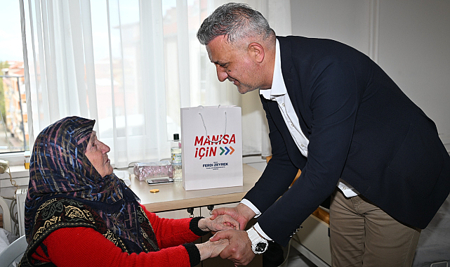 Manisa'daki Huzurevi Sakinlerine Bayram Sürprizi