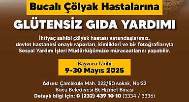 Buca'da Çölyak Hastalarına Glütensiz Gıda Yardımı