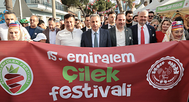 Emiralem Çilek Festivali Başladı
