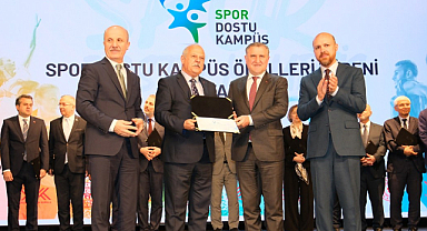 İKÇÜ'ye 'Spor Dostu Kampüs' Ödülü