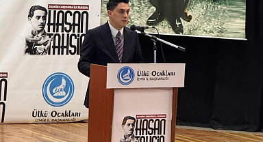 İzmir Ülkü Ocakları'ndan Hasan Tahsin Anması