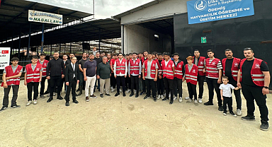 İzmir Ülkü Ocakları'ndan Hayvancılık Öğrenme ve Üretim Merkezi