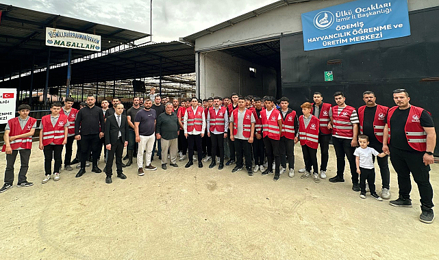 İzmir Ülkü Ocakları'ndan Hayvancılık Öğrenme ve Üretim Merkezi