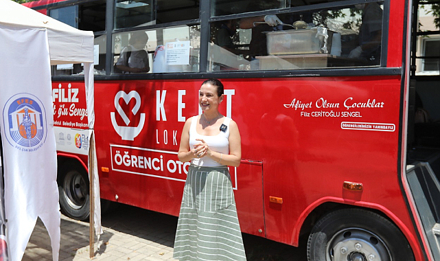 3. Kent Lokantası Öğrenci Otobüsü Yolda