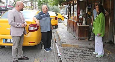 Başkan Ünsal'dan Taksi Duraklarına Bayram Ziyareti