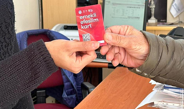 Efes Selçuk'ta 'Emekli Efeslim Kart' Uygulaması