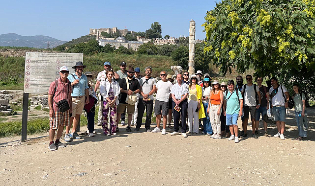 Genç Rehberler Efes Selçuk Kültür Rotasını Gezdi