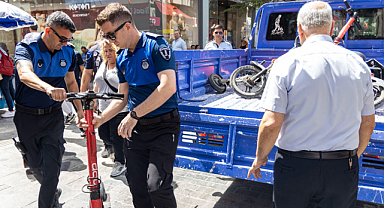 Karşıyaka Sokaklarında Scooter ve Motor Denetimi