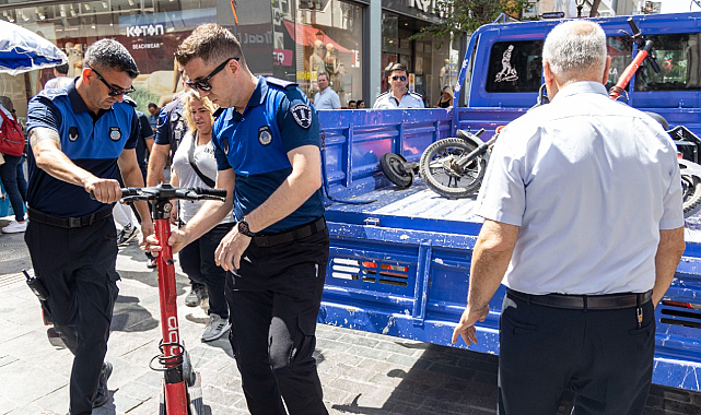Karşıyaka Sokaklarında Scooter ve Motor Denetimi