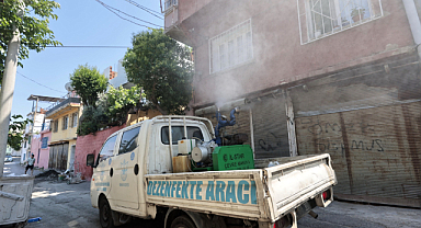 Konak'ta Sivrisineklere Karşı İlaçlama