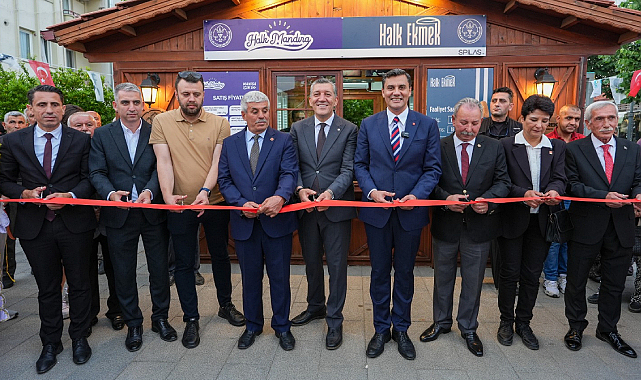Köprübaşı'nda Halk Ekmek ve Halk Mandıra Açılışı