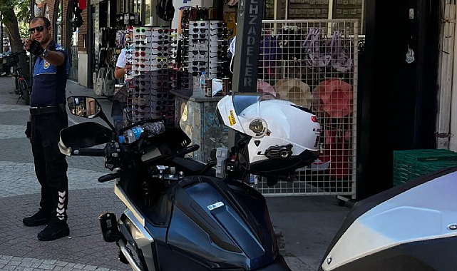 Manisa'da Yayalaştırılan Yollarda Motosiklet Denetimi