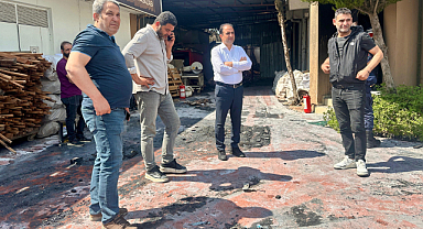 Yanan Fabrika 10 Günde Tekrar Üretime Başladı