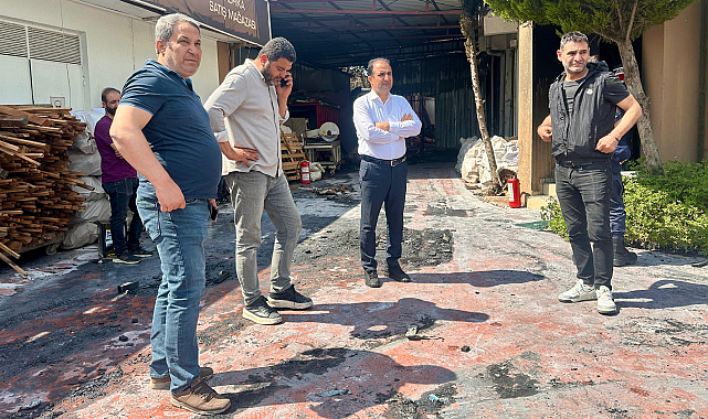 Yanan Fabrika 10 Günde Tekrar Üretime Başladı