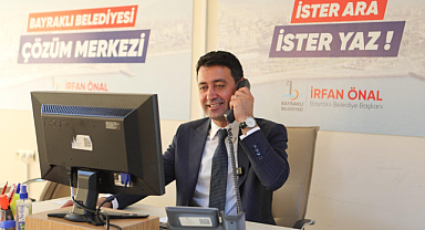 Bayraklı'da 15 Ayda 26 Bin 456 Talep Çözüme Kavuştu